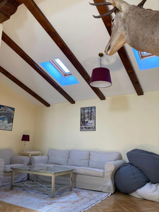 Los Cedros, Gran Chalet Con Piscina Y Apartamento En Navacerrada Exterior foto