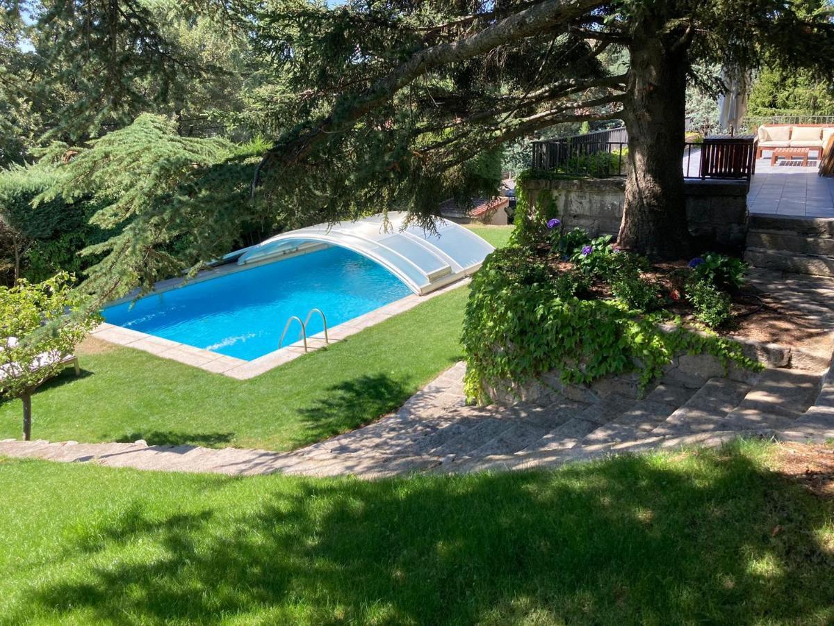 Villa Los Cedros, Gran Chalet Con Piscina Y Apartamento En Navacerrada Exterior foto